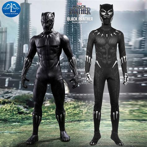 black panther halloween costume|black panther costume jumpsuit.